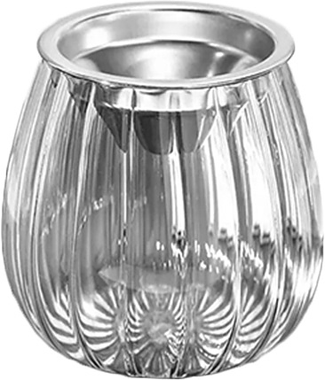 Пепельница P.L. Barbossa 81222458 B'Guys d=11,5 см h=11 см (стекло / металл)