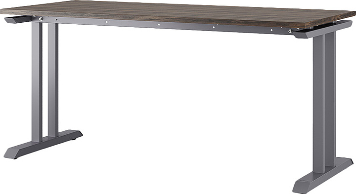 Стол офисный КОБОР T-120/60 graphite/charlston