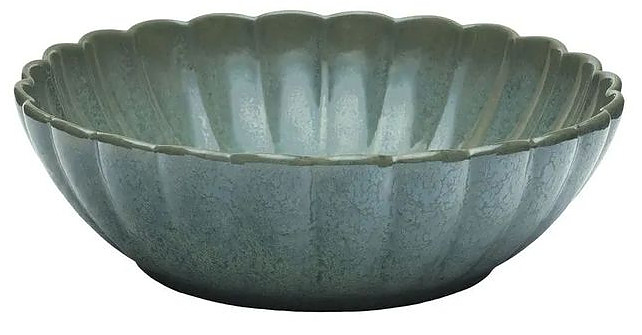 Тарелка суповая Oxford FLORA HORTENCIA 152472 d 22 см светло-зеленый