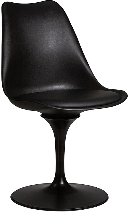 Стул обеденный DOBRIN 635EPP-LMZL TULIP (черный)