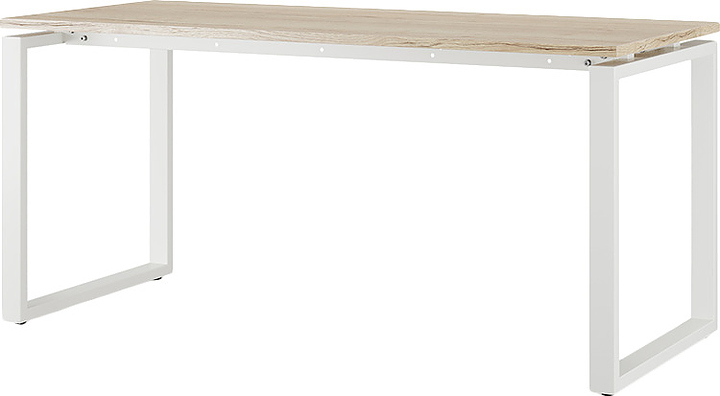 Стол офисный КОБОР O1-180/70 white/natural
