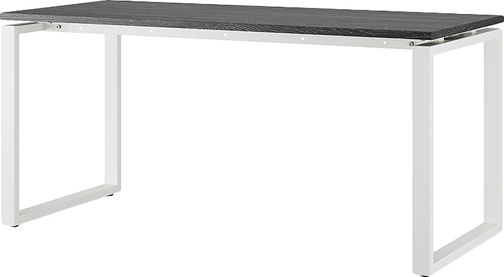 Стол офисный КОБОР O1-160/70 white/glazed