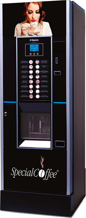 Кофейный торговый автомат Saeco CRISTALLO 400 EVO SpecialCoffee style