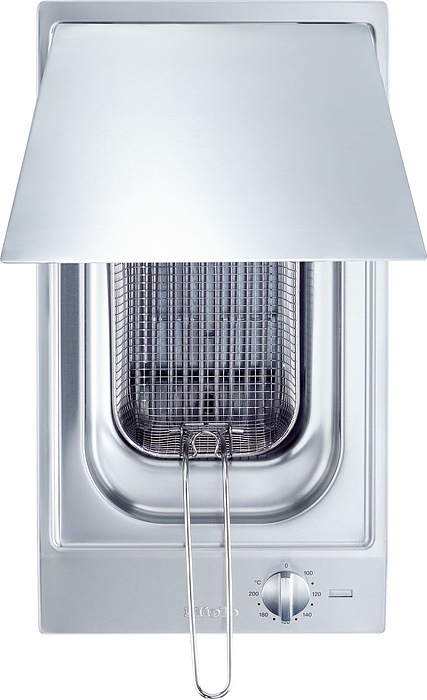 Встраиваемая фритюрница домино Miele CS 1411 F сталь