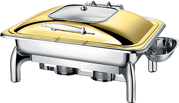 Чафинг-диш Crazy Pan CP-CHD016T титан