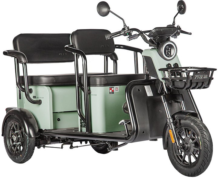 Трицикл WANSHIDA LC300 зеленый