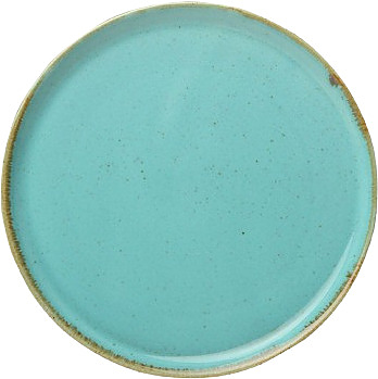 Тарелка для пиццы Porland Seasons 162920 200 мм бирюзовая
