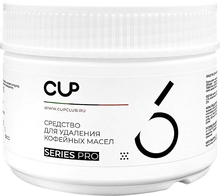 Средство для удаления кофейных масел CUP 6 MINI (250 гр.)