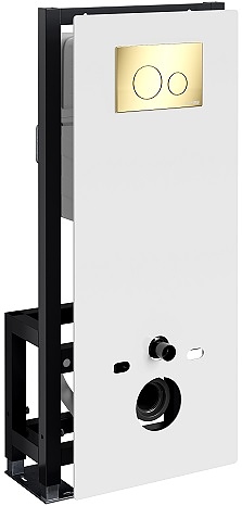 Система инсталляции для подвесного унитаза Wasserkraft Glan 66TLT.010.ME.WH.PG02