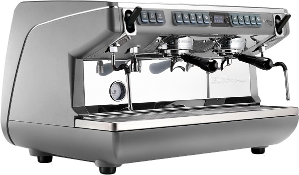 Кофемашина автоматическая Nuova Simonelli Appia Life XT 2gr 220V metallic grey+high groups+economizer+PID