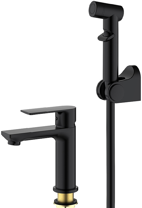 Смеситель для раковины Splenka S05.12.06 с гигиеническим душем