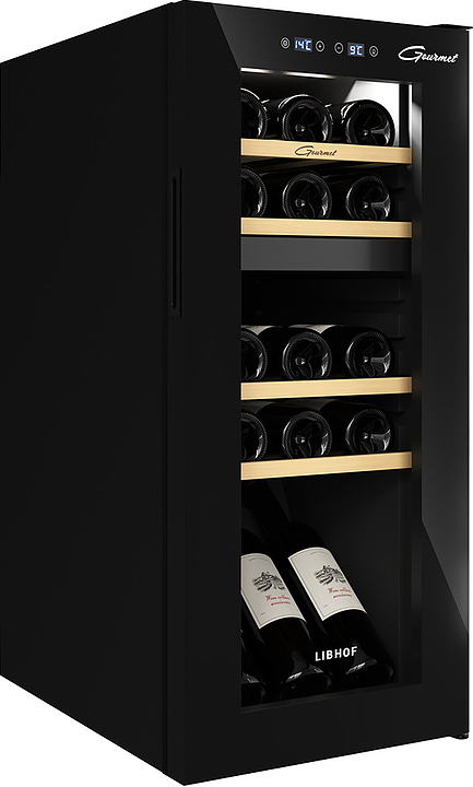 Винный шкаф Libhof Gourmet GMD-15 black