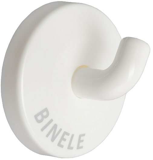Крючок для одежды BINELE sHook HS01PW белый