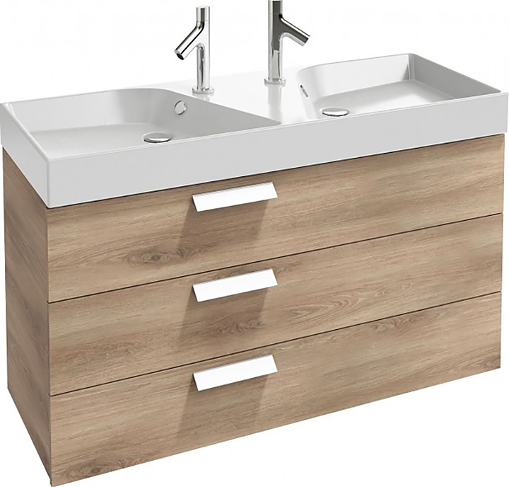 Тумба Jacob Delafon RYTHMIK EB1311-G1C 120 см, белый блестящий лак