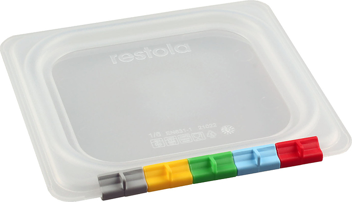 Крышка для гастроемкости Restola 422102201 GN 1/6 (176х162) полипропилен