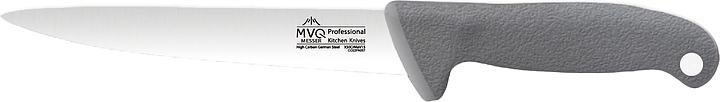 Нож для мяса MVQ Profi Color Messer F4245 l=15 см (нерж. сталь / пластик) с серой ручкой