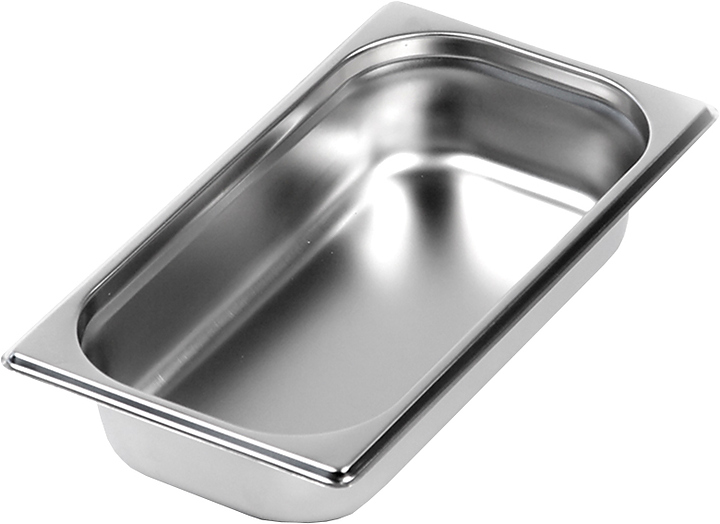 Гастроемкость Luxstahl 1/3х2,5'' GN 1/3-65 (327х176х65) нерж. сталь