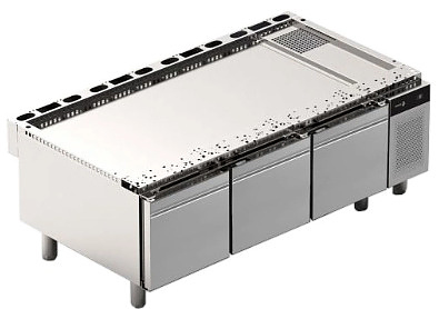 Стол холодильный Fagor Professional CCP7-3G W