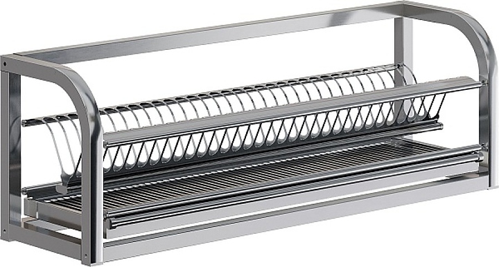 Полка настенная для тарелок Restoinox ПНТ-1-900