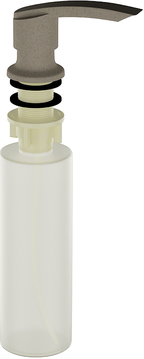 Дозатор для жидкого мыла ULGRAN Quartz UQ 02-03 десерт