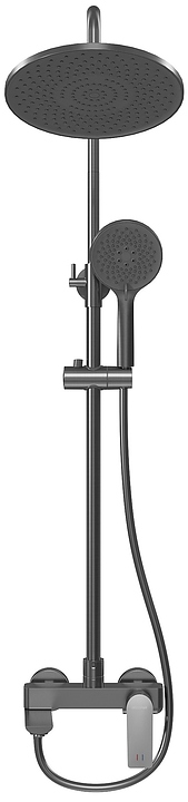 Душевая система Grossman Galaxy 500.K35.01.420 графит сатиновый