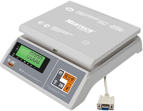 Весы настольные Mertech M-ER 326 FU-15.1 LCD RS-232 без АКБ