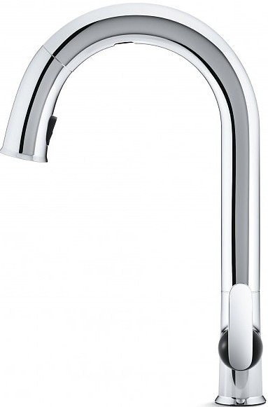 Смеситель для кухни электронный с вытяжным изливом Jacob Delafon SENSATE E72218-B7-CP