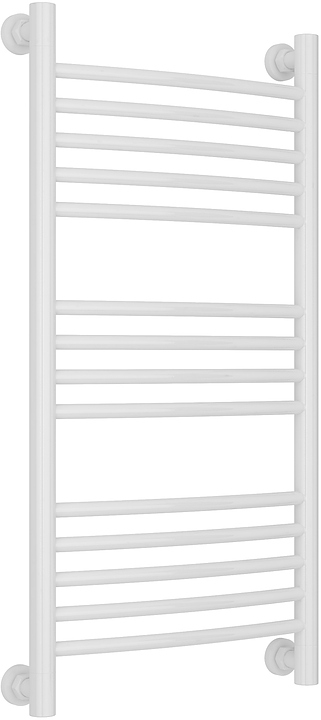 Полотенцесушитель водяной Сунержа Богема+ 80x40 см с выгнутой перемычкой, белый