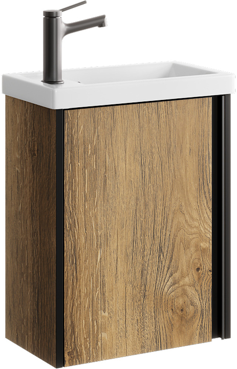 Тумба подвесная Aqwella Urban Фостер 450 45,5х58,5 см, дуб балтийский