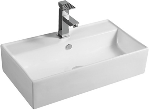 Раковина подвесная Mira MR-5532 55х32 см, с отв. под смеситель, керамика