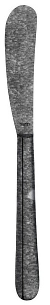 Нож для масла Narin 202410 Epsilon retro 18 см (материал нерж. сталь, Stonewashed состаренное покрытие)
