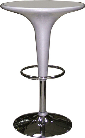 Стол барный Anji LS-109-1 серебряный