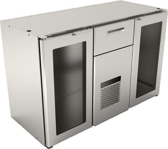 Стол холодильный барный BSV-inox BTR7 1S1S2