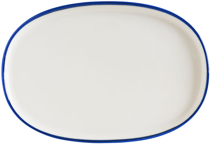 Блюдо для подачи Bonna Линеа Синий Хюгге 78026 340х230 мм