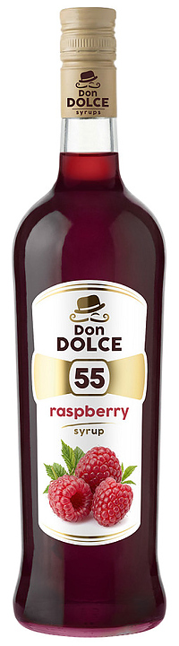 Сироп Don Dolce 75173 Малина 1 л (бутылка стекло)