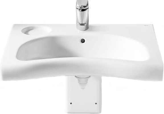 Раковина подвесная Roca Meridian 732724H000 70x57 см, керамика