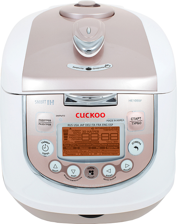Мультиварка Cuckoo CMC-HE1055F белая