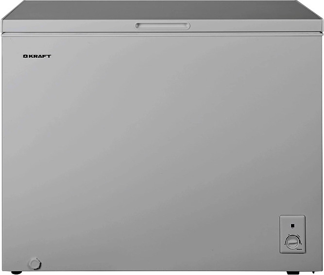 Ларь морозильно-холодильный Kraft BD (W)-280SRX серебристый