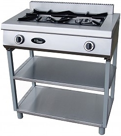 Плита газовая Grill Master Ф2ЖТЛПГ на подставке