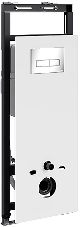 Система инсталляции для подвесного унитаза Wasserkraft Salm 27TLT.010.ME.WH.CH03