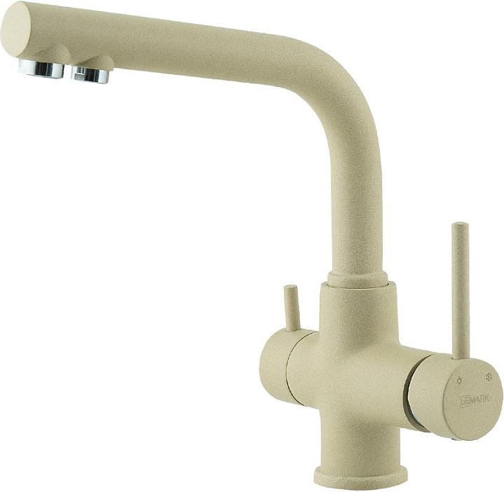 Смеситель для кухни LEMARK Comfort бежевый