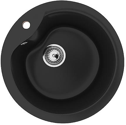 Мойка кухонная ULGRAN U-102-344 ультра-черный