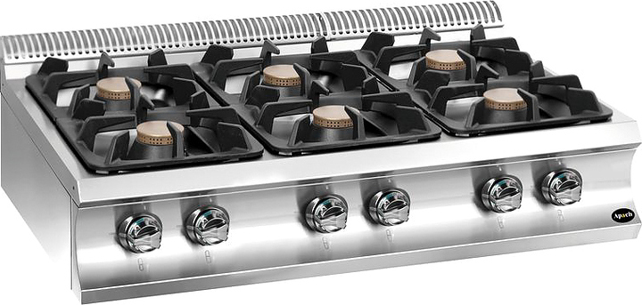 Плита газовая Apach Chef Line GLRRG117