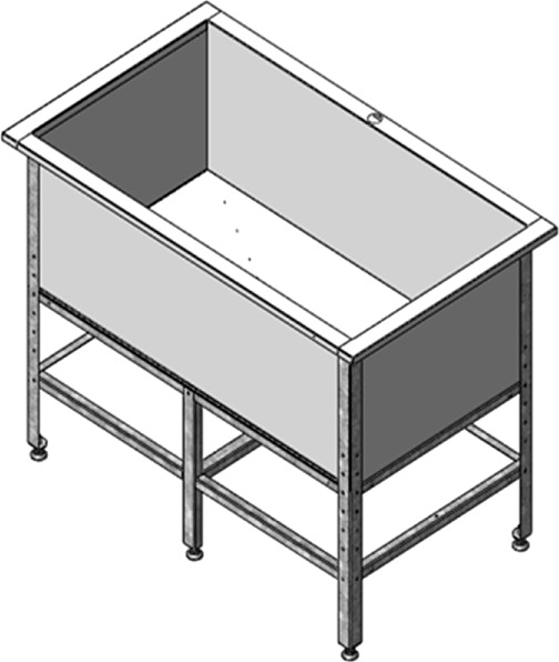 Ванна котломоечная Assum ВКС-С-1/600/1100 (1200х700х850)