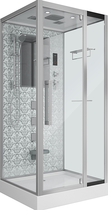 Кабина душевая Niagara NG-7714W 100x90x215 см