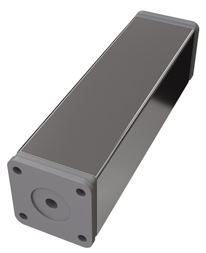 Комплект мебельных опор Taliente TA-MB-Ncr 4.1x4.1х15 см хром