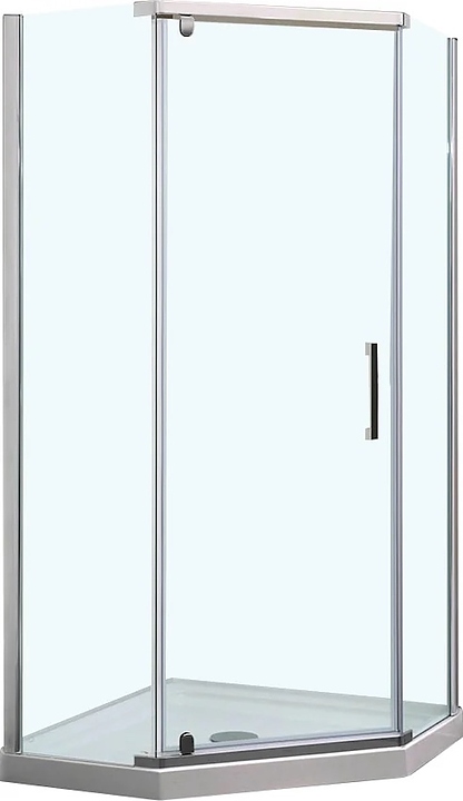 Уголок душевой Vincea Stresa VSP-1S100CL 100х100 см, прозрачное стекло, хром