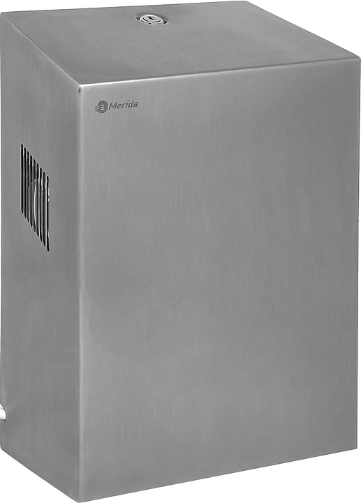 Сушилка для рук Merida STELLA R (металл) матовая сталь