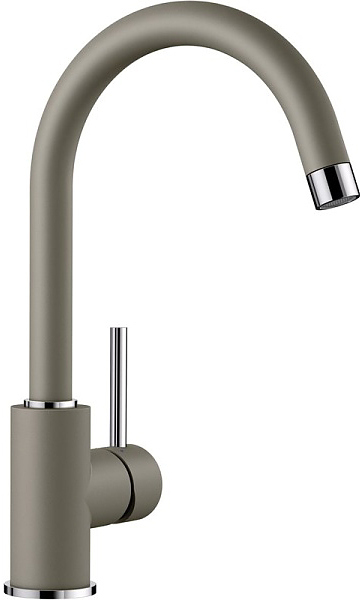 Смеситель для кухни Blanco Mida Silgranit 524207 серый беж
