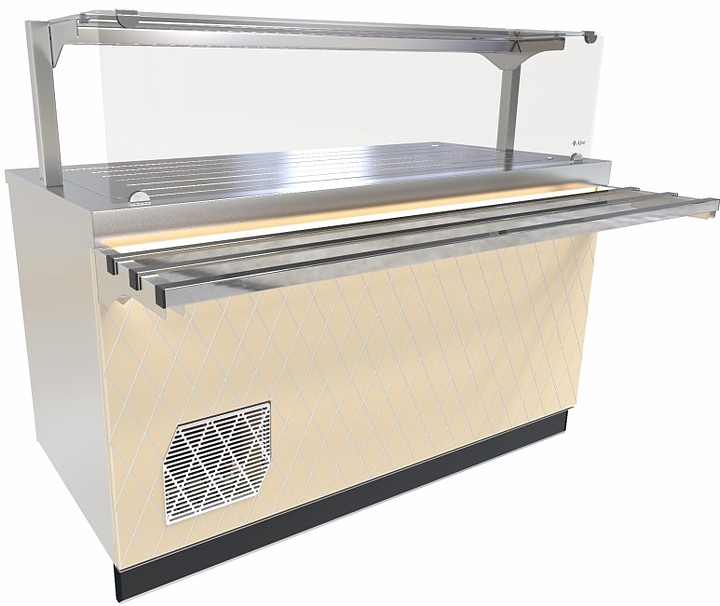 Прилавок-витрина холодильный Abat Сэйла ПВВ(Н)-70Е-05-НШ ромб